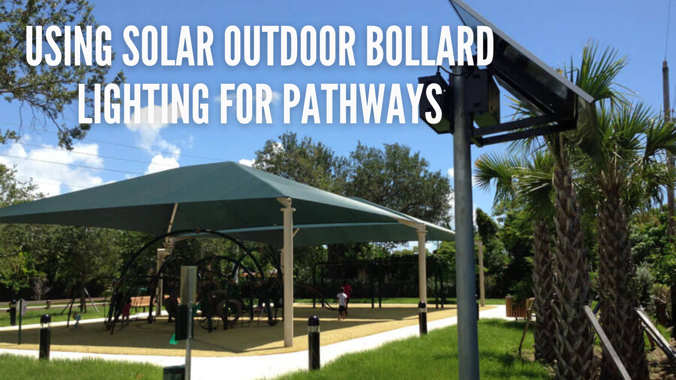 Solar Bollard Lighting Ideas for Pathways - Featured Image